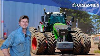 Australias Biggest Silage Contractor Monk & Son Machinery Yard & Dairy Farm Walkaround
