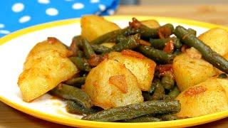 2 Recetas Saludables de Judias Verdes con Patatas para Cenas Sanas