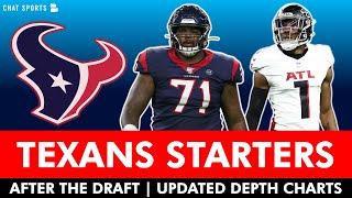 Houston Texans Depth Charts After 2024 NFL Draft  Predicting Texans Starters For 2024 Season