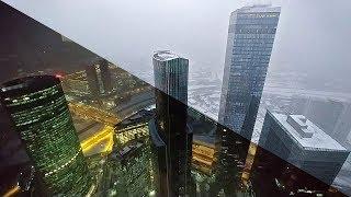 Moscow City. DayNigt Timelapse