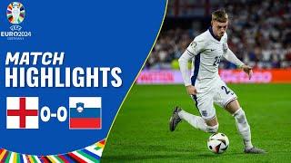 England vs Slovenia  0-0  Highlights  UEFA Euro 2024  cole palmer vs slovenia