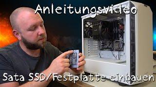 Anleitungsvideo Sata SSD  Festplatte einbauen