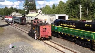 MLW RS-18s on the Adirondack Scenic