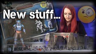 Moff Gideons Light Cruiser Hallway Diorama & Shriek Hawk Mandalorians....