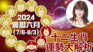 【林海陽】2024農曆六月（76-83）十二生肖運勢大解析（馬、羊、猴）_20240629