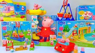 Peppa Pig Unboxing Review  Self Driving Interactive Car  Peppa Dancing In Mud Puddle