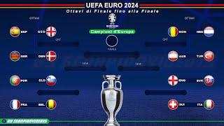 EURO 2024 • Sfida ai Rigori Ottavi di Finale Fino alla Finale • PES 2021