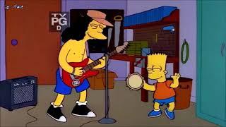 I Simpson Otto Mann + Bart - I Feel Like Rockin Sub Ita