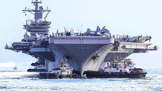 Super Aircraft Carrier • USS Theodore Roosevelt Conducts Flight Operations at Sea