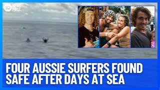 Rescue Footage Released As Four Australian Surfers Survive Being Stranded At Sea For Day And A Half