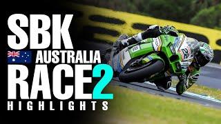 RACE 2 AUSTRALIA SBK 2024 HIGHLIGHTS