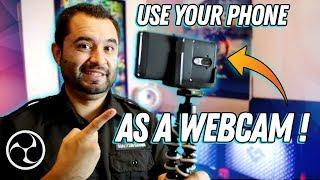 Use your PHONE as a WEBCAM in OBS  NDI  Tutorial