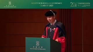 Full Version HKU 211th Congregation - Faculty of Business and Economics Winter Session 4