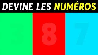 Trouve les NUMÉROS CACHÉS  30 illusions doptique pour tester ta vision