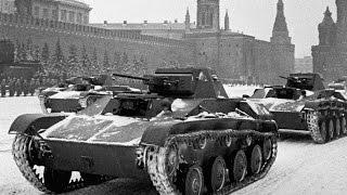 Парад 7 ноября 1941 года в Москве  Parade of November 7 1941 in Moscow