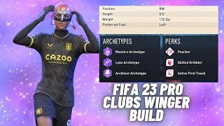 FIFA 23 Pro Clubs New Winger Build