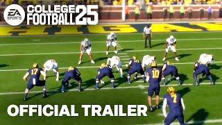 EA Sports College Football 25  Official Gameplay First Look Trailer