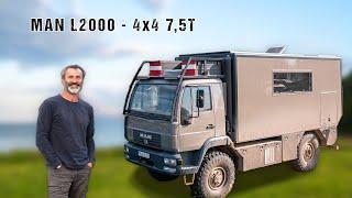 Vom Getränke-LKW zum 4x4 Expeditionsmobil in nur 3 Jahren selbst gebaut