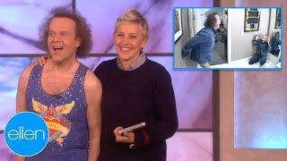 Richard Simmons Gets Scared By Ellen Season 7