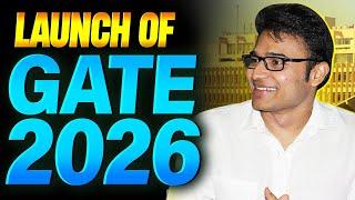 Launch of GATE 2026  GATE CS  GATE DA  Ravindrababu Ravula