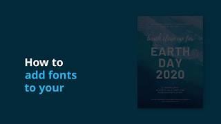 How to add fonts to your Brand Kit Canva pro