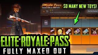 ELITE ROYALE PASS Unlocked & Fully MAXED PUBG Mobile