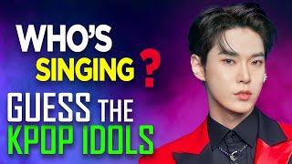 KPOP GAME WHO IS SINGING? GUESS THE KPOP IDOLS BY THEIR VOICE