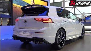 New VW Golf 8 R 2024 with Akrapovic 333hp  Startup Sound Visual Review