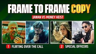 12 Jawan Scenes Copied from Money Heist  Jawan on Netflix  Shah Rukh Khan Nayanthara Atlee Kumar