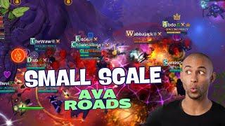 INSANE 7V7 Fights  SMALL SCALE PVP  AVA ROAD