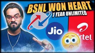 BSNL Just Killed Jio & Airtel with 1 Year Unlimited Plan