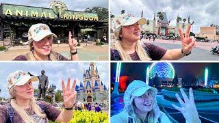 4 Parks 1 Day First Day of All-Day Park Hopping at Disney World - Rides Cosmic Rewind & A Storm