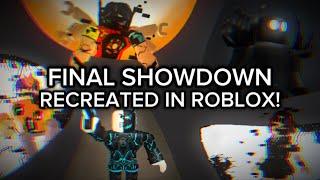 The Final Showdown  Recreated In Roblox…  Darkness Takeover