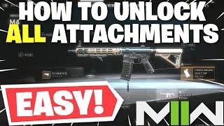 Modern Warfare 2 - How To Unlock ALL Attachments On Your Weapons How To Get LOCKED Attachments