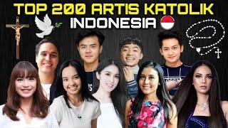 Tak hanya 20 Inilah 200 ARTIS KATOLIK INDONESIA TERPOPULER New List