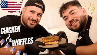 CHICKEN and WAFFLES selber machen  - USA  diese2