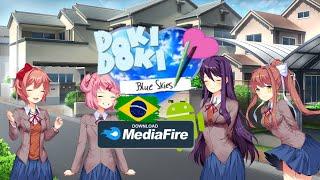 Doki Doki Blue Skies para Android em pt *Download* fã de ddlc\