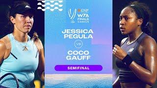 Jessica Pegula vs. Coco Gauff  2023 WTA Finals Semifinal  WTA Match Highlights