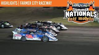 DIRTcar Summer Nationals Late Models  Farmer City Raceway  June 28 2024  HIGHLIGHTS