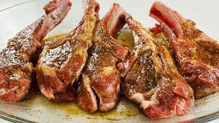 How to Cook Buttered Squishy Lamb Chops in a Pan