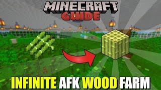 EASILY Get INFINITE Wood  Minecraft Guide EP31 Bedrock