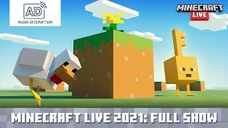 AUDIO DESCRIPTION Minecraft Live 2021