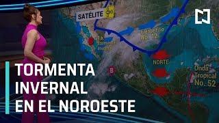 Tormenta invernal 2019  El clima con Mayté Carranco - Las Noticias