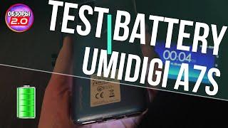 UMIDIGI A7S Тест батареи