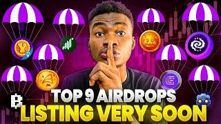 TOP 9 Tap To Earn AIRDROPS That Will Be Listing Very Soon  make money online 2024
