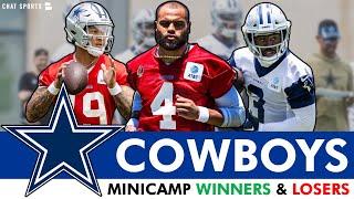 Cowboys Minicamp Winners & Losers Ft. Dak Trey Lance Marist Liufau Ryan Flournoy & Brandin Cooks