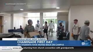 Hawaii News Now Sunrise Move in Day and New Student Orientation