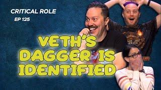 Veths dagger is identified I can reroll 1s  Critical Role  Campaign 2 Ep125