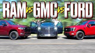 Ford vs GM vs Ram Who Builds the Best Pickup Truck?