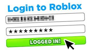 I stole this Roblox account...